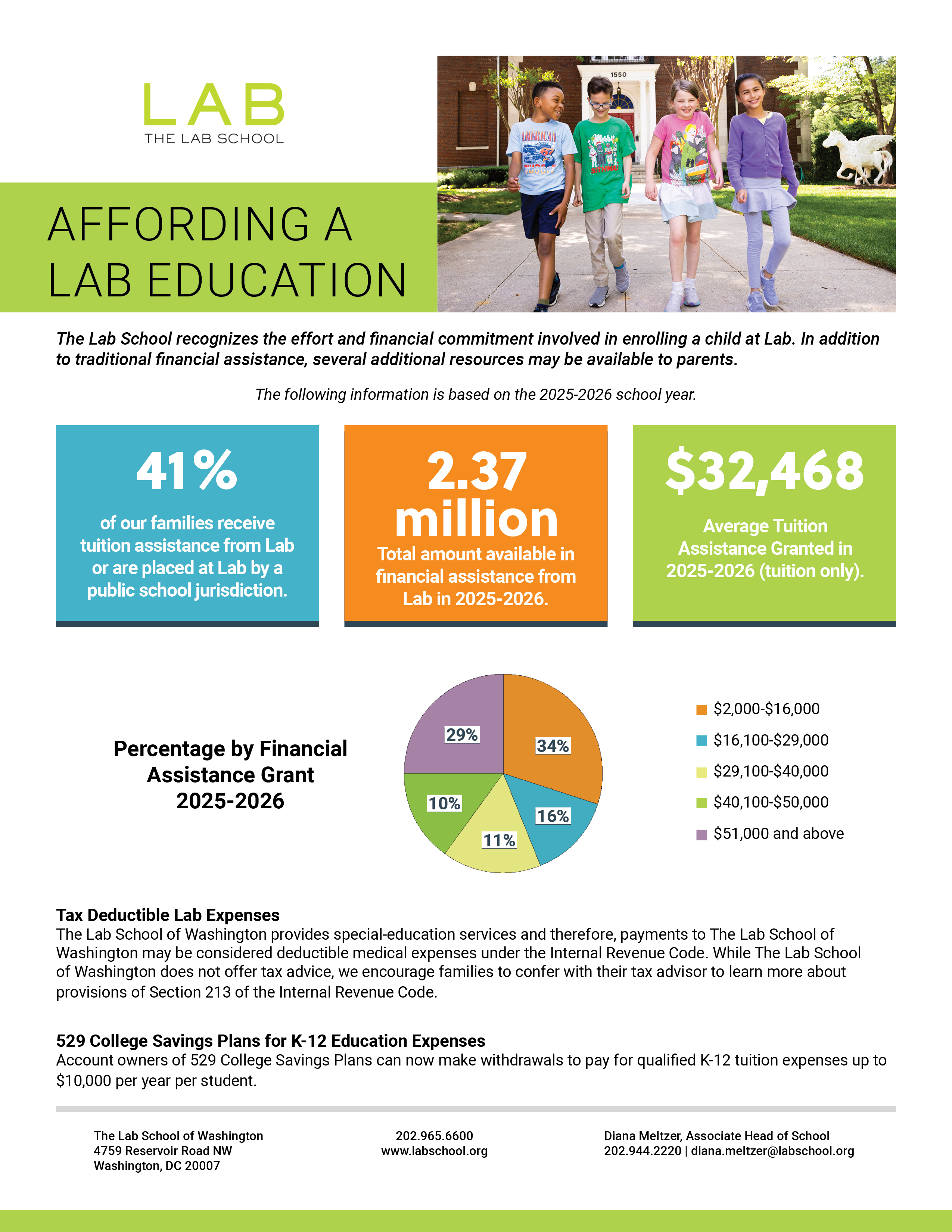 Financial Assistance Opportunities 25-26