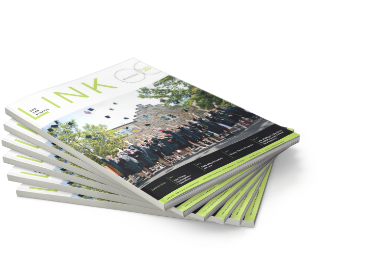 Cover of the Summer LINK magazine 2022