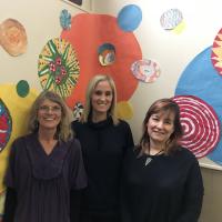 Three art teachers