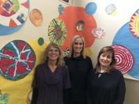 Three art teachers