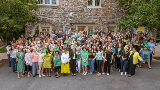 faculty and staff group photo