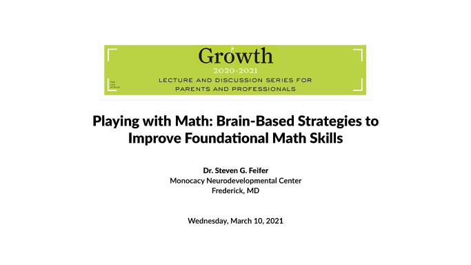 March 10 2021 Lecture Series