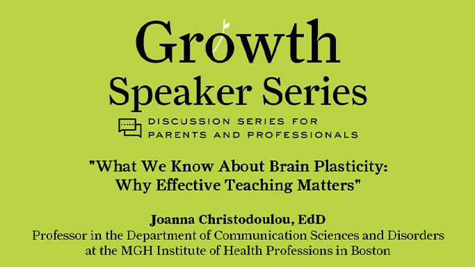 April Speaker Series