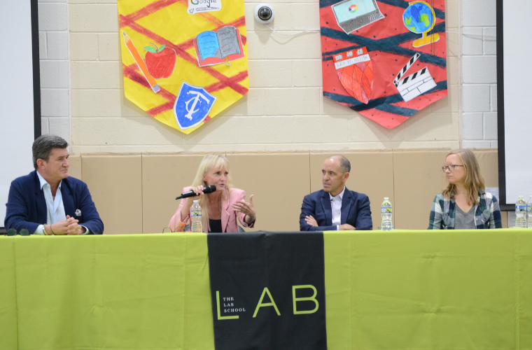 Lab Honorees at the Gala Assembly